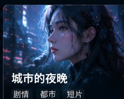 小电影《城市的夜晚》都市短片海报